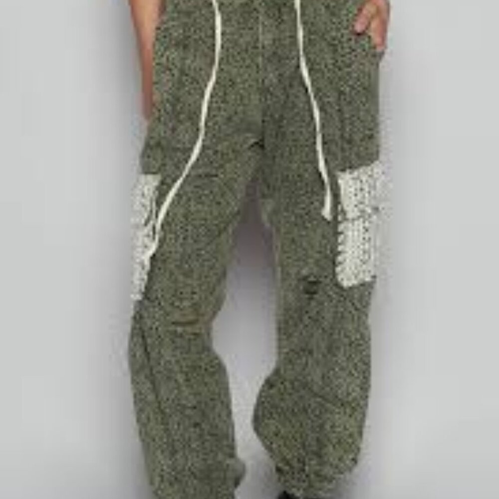 POL Leopard joggers